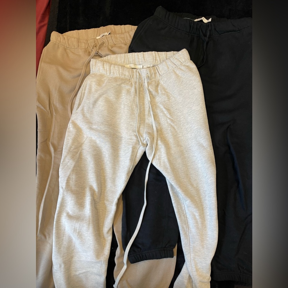 3 pairs of Every Day MNML sweatpants